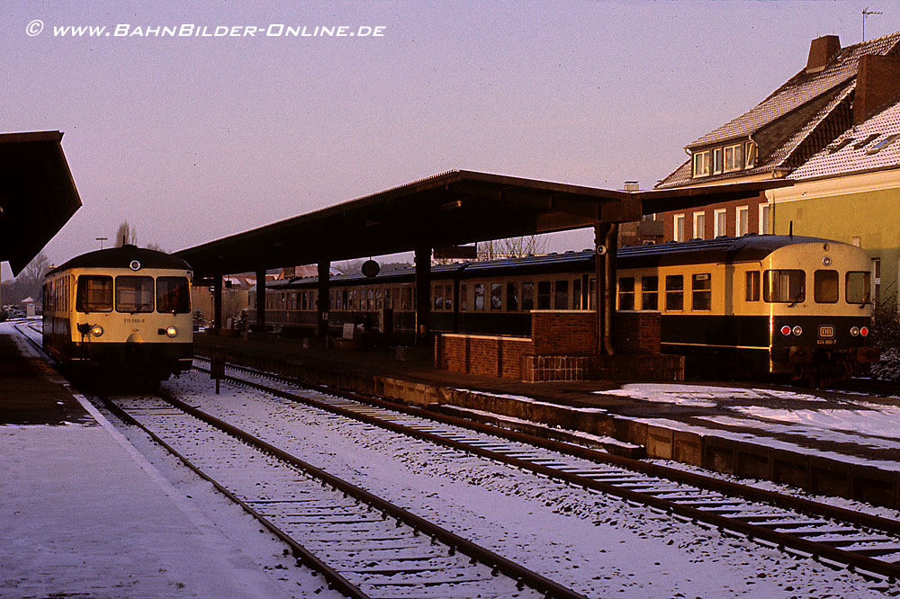 515 566, 624 660 im Januar 1988 in Coesfeld.