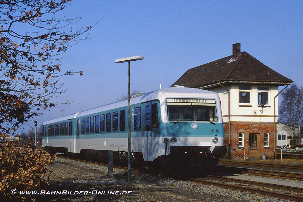 Ein neuer Vt 150er im Febr. 1993 in Bremervörde